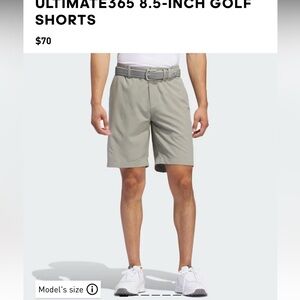NWT Adidas men’s golf shorts